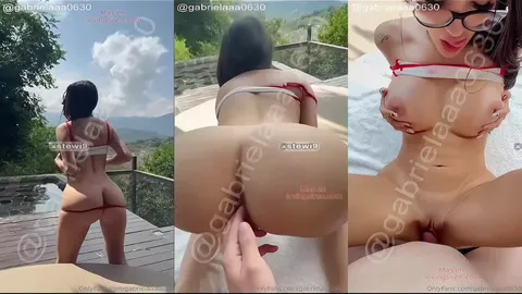 Sexo apasionado en el balcón de casa – Gabriela Garcia & gabrielaaa0630