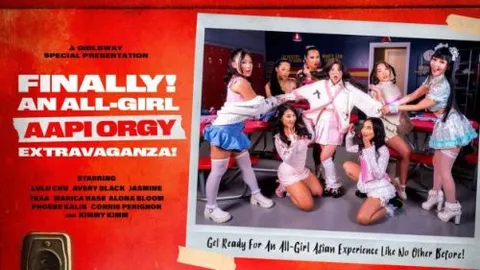 An All Girl Asian Orgy Extravaganza - Kimmy Kimm, Lulu Chu, Alona Bloom, Avery Black, Jasmine Teaa, Marica Hase, Phoebe Kalib & Connie Perignon